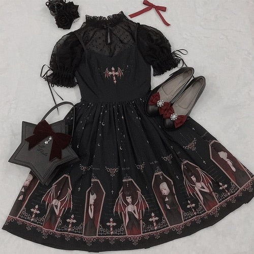 Victorian Suspender Dress